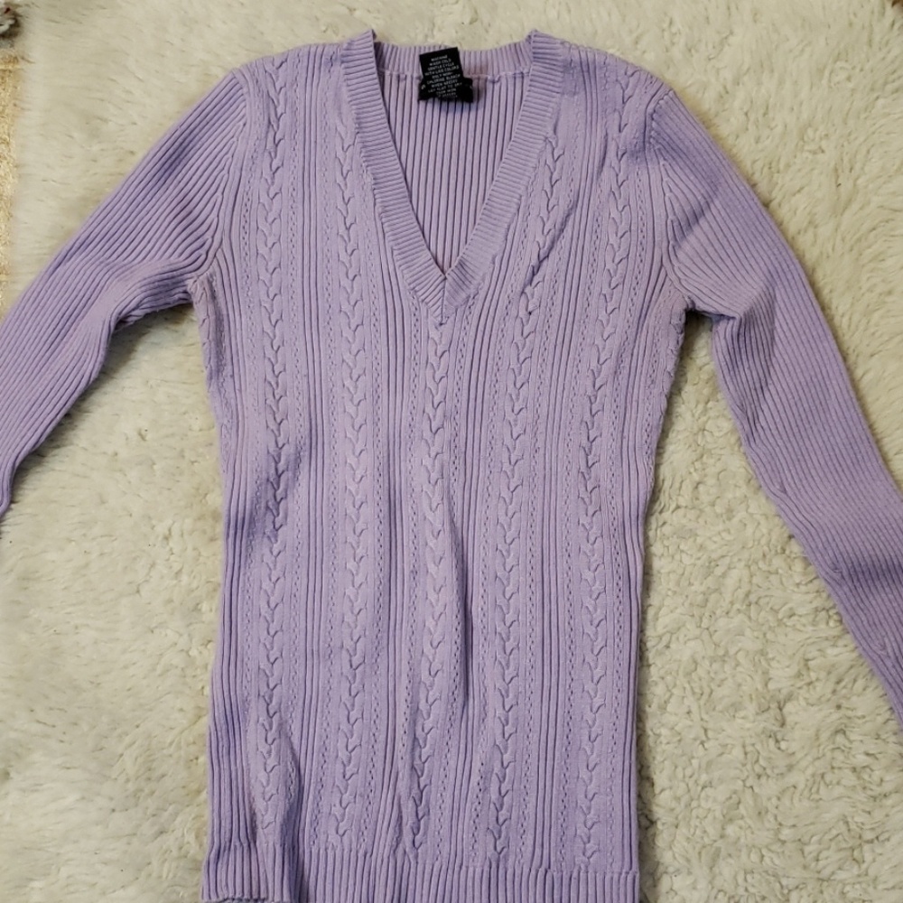 Ribbed sweater